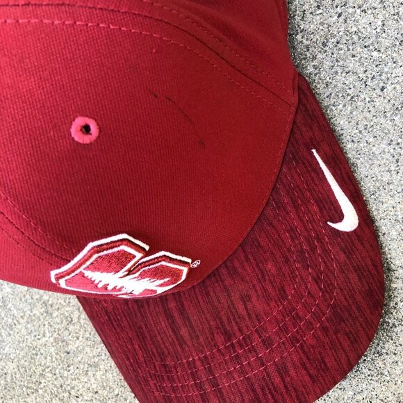 NIKE Stanford Cardinals Classic 99 Fitted Hat L/XL Men's Dri-Fit Red Baseball - Picture 6 of 7